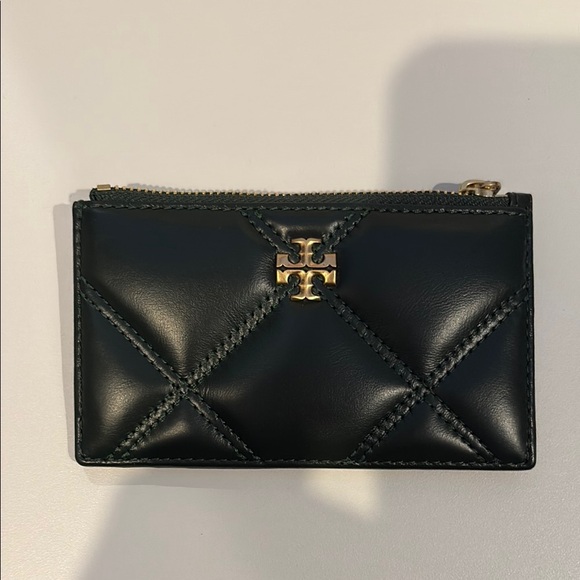 Tory Burch Kira Diamond Quilted Wallet Fir Tree - Picture 8 of 12